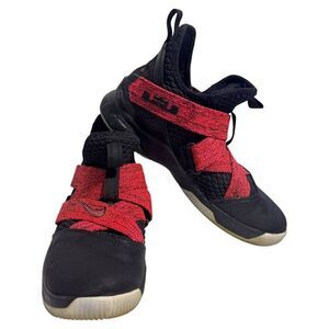 Size 7Y - Nike LeBron Zoom Soldier 12 2018‎ Black Red